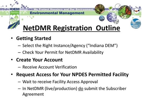 cdx netdmr|EPA NetDMR Streamlined Registration.